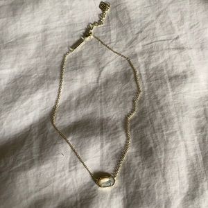 Kendra Scott Elisa Pendant Necklace In Ivory Pearl